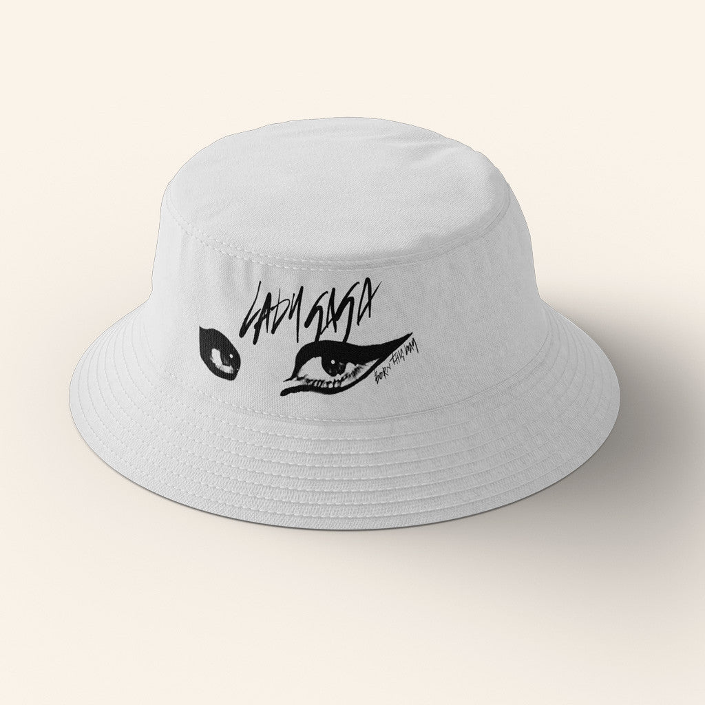 Lady Gaga Mayhem Tour Merch 2025 Concert Born This Way Eyes Bucket Hat Gifts For Ladies