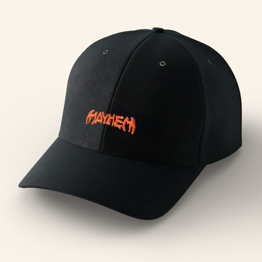 Lady Gaga Mayhem Tour Merch 2025 Concert Hat Black MAYHEM Hat Embroidered Gifts For Him