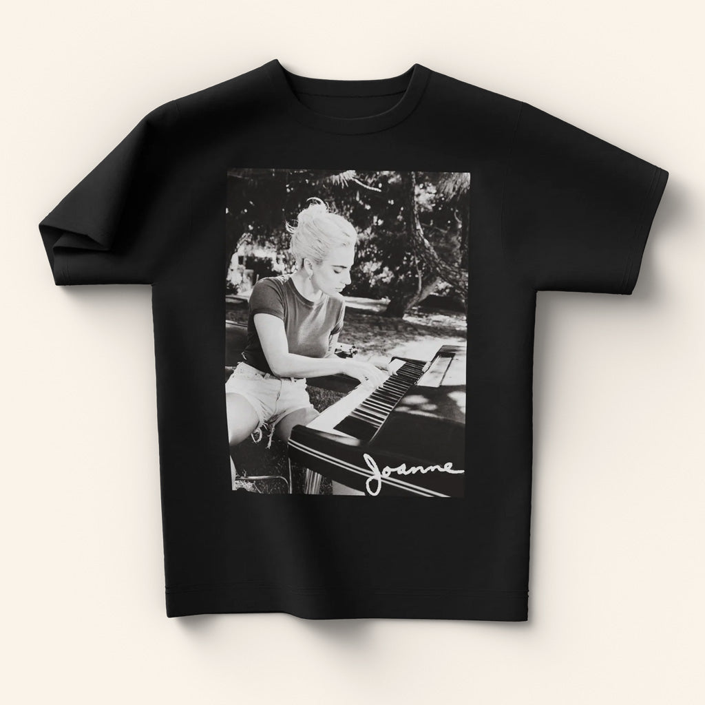Lady Gaga Mayhem Tour Merch 2025 Concert Joanne Piano T-Shirt Daughter Gifts