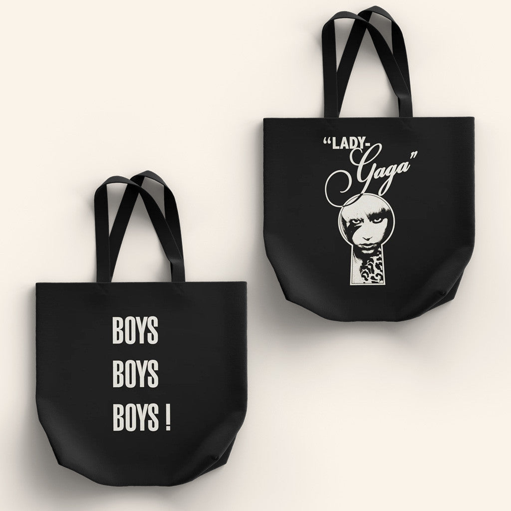 Lady Gaga Mayhem Tour Merch 2025 Concert Keyhole Boys Tote Bag Gifts For Friends