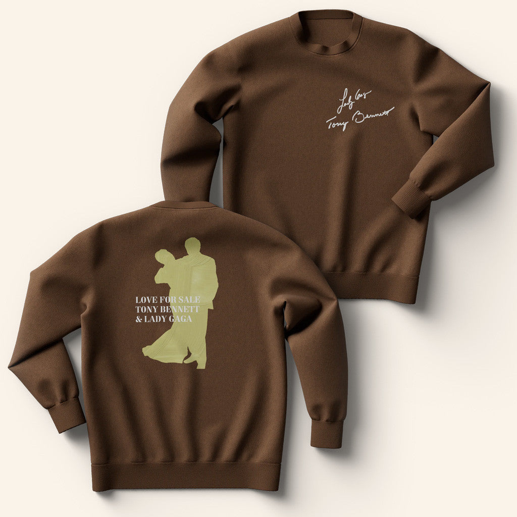 Lady Gaga Mayhem Tour Merch 2025 Concert Love For Sale Signature Sweatshirt Fan Merch