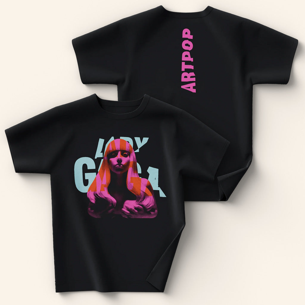 Lady Gaga Mayhem Tour Merch 2025 Concert Shirt ARTPOP Photo Warp T-Shirt Gifts For Daughter
