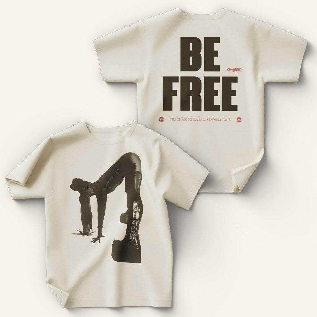 Lady Gaga Mayhem Tour Merch 2025 Concert Shirt Be Free T-Shirt Gifts For Friends