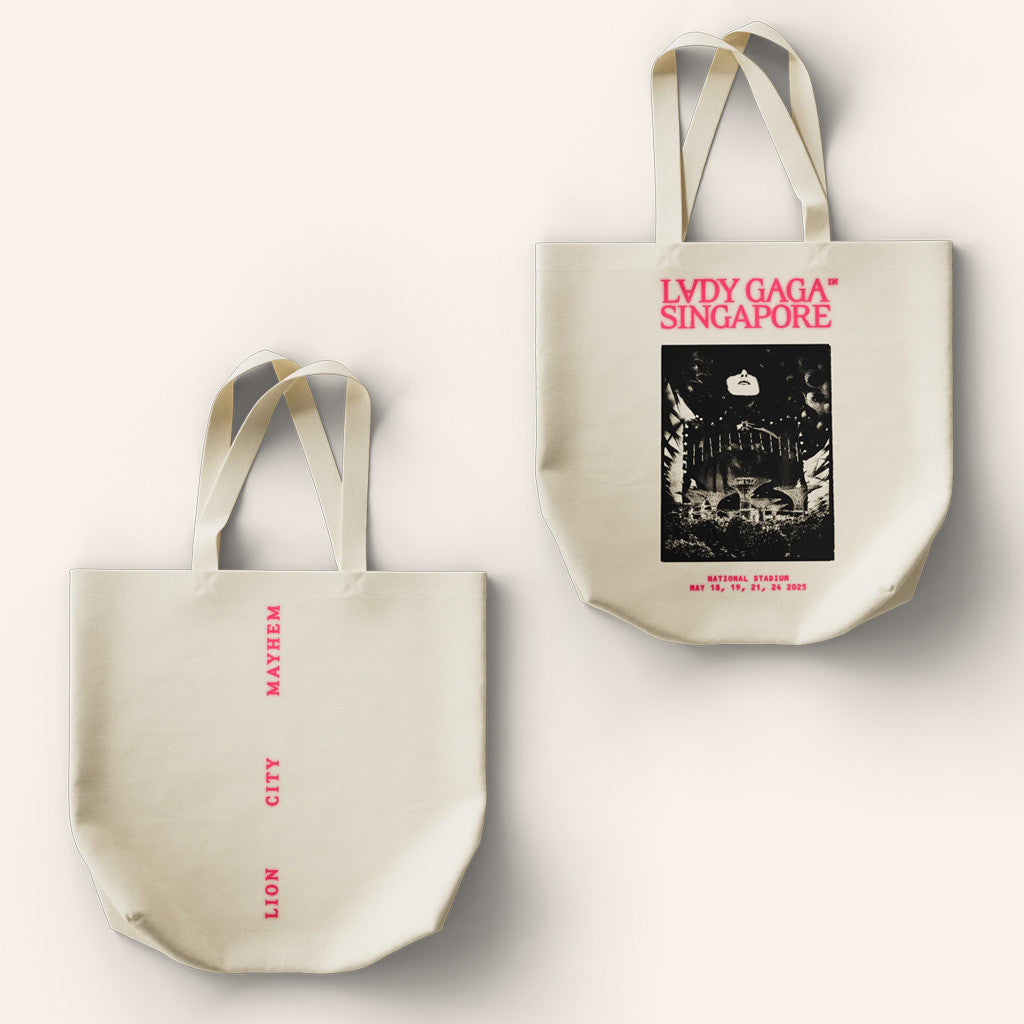 Lady Gaga Mayhem Tour Merch 2025 Concert Singapore Tote Bag Fan Merch Wife Gifts