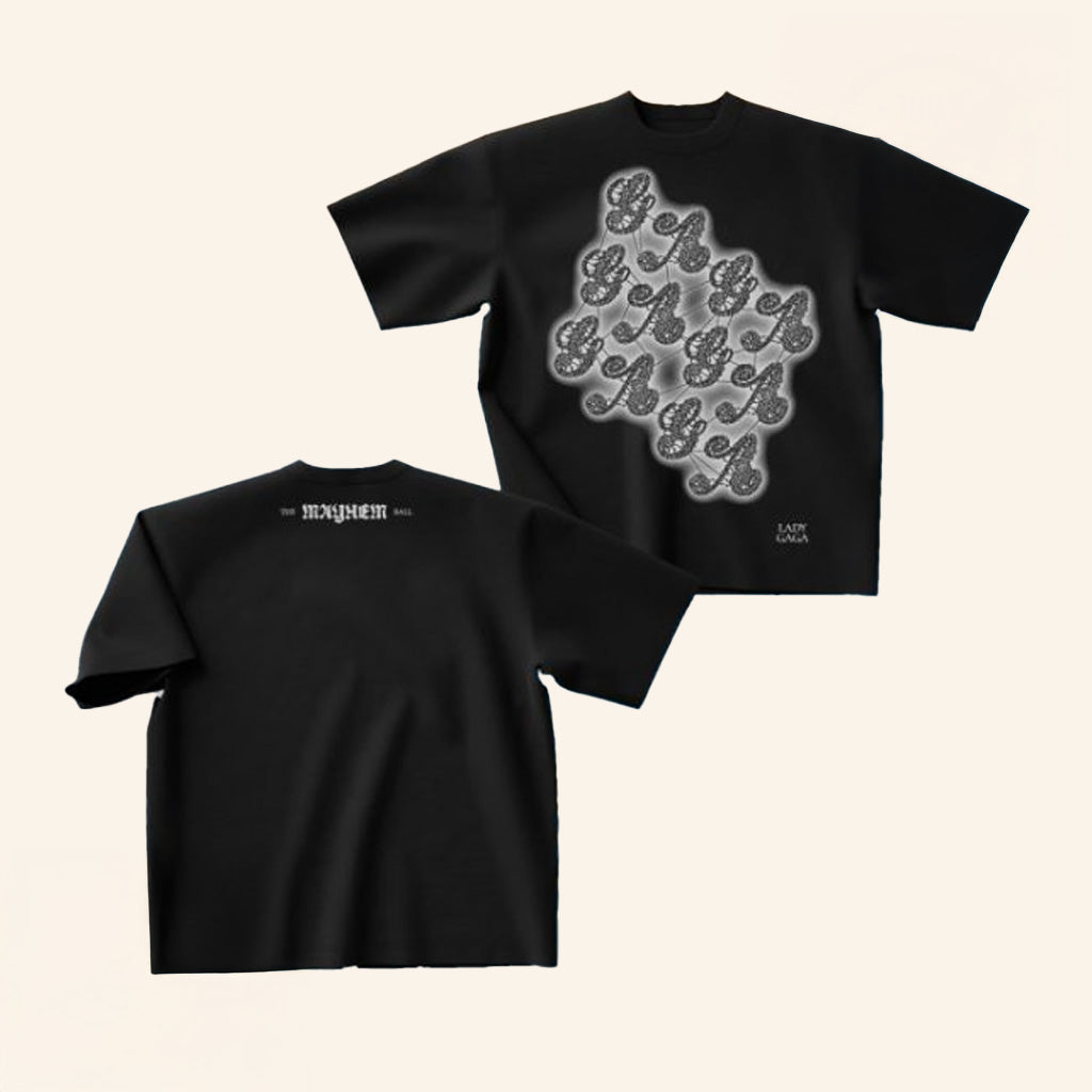Lady Gaga Merch Lace Gaga Shirt Black Best Gifts For Boyfriend