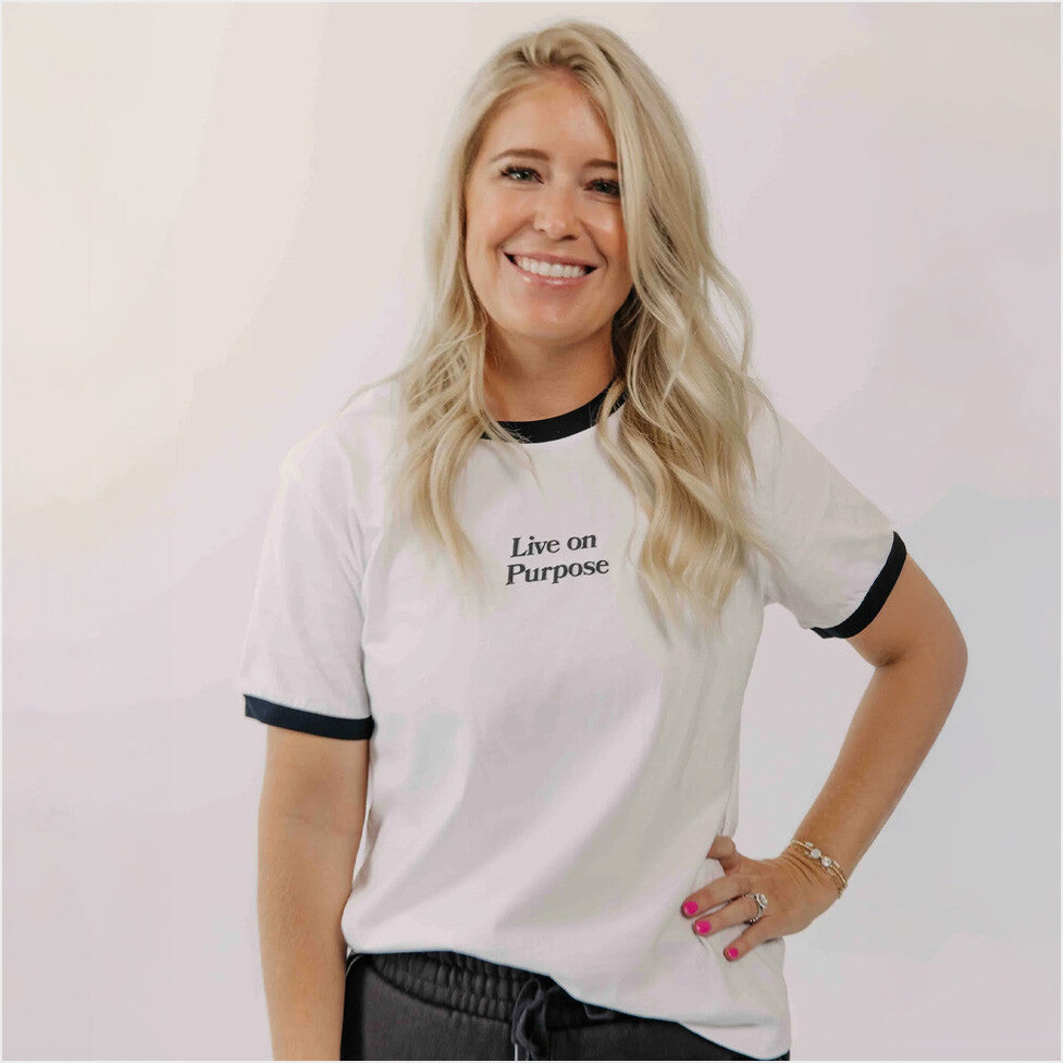 Lady Live on Purpose T-Shirt Red Rocks Merch Birthday Gifts For Best Friend Christmas Presents