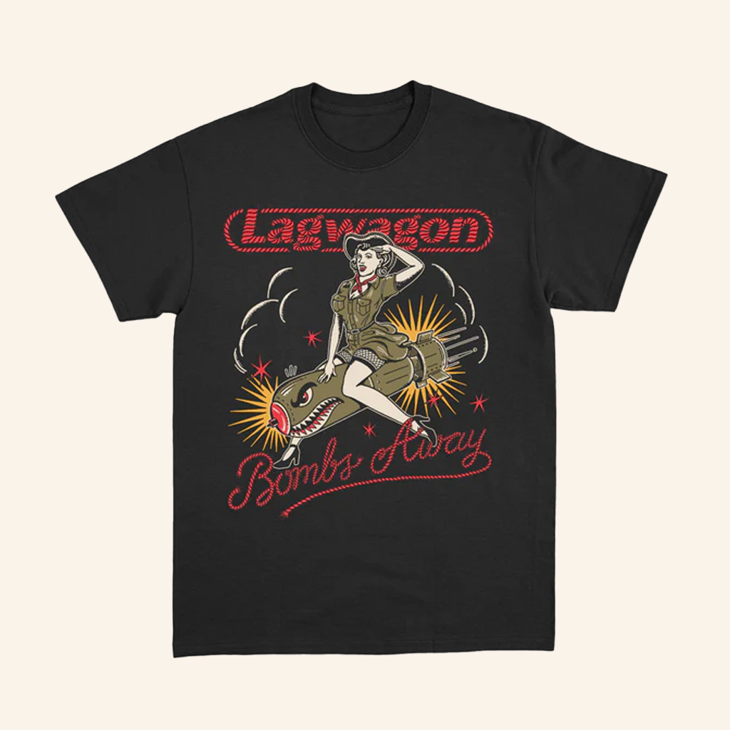 Lagwagon Merch Bombs Away T-Shirt Best Gifts For Boyfriend
