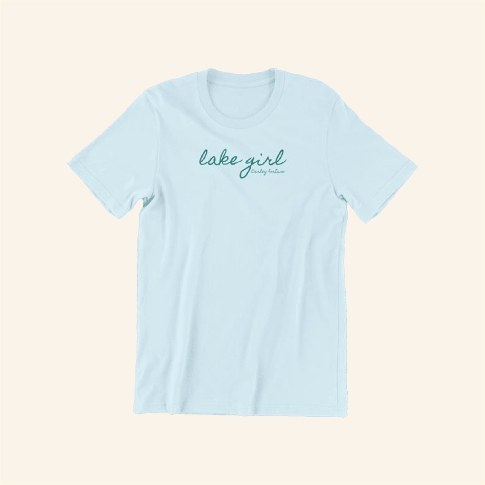 Lake Girl T-Shirt Carley Fortune Merch Birthday Gift Ideas Christmas Presents