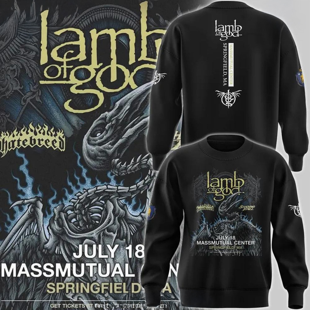 Lamb Of God Tour 2025 Special Sweatshirt Fan Merch Present For Dad