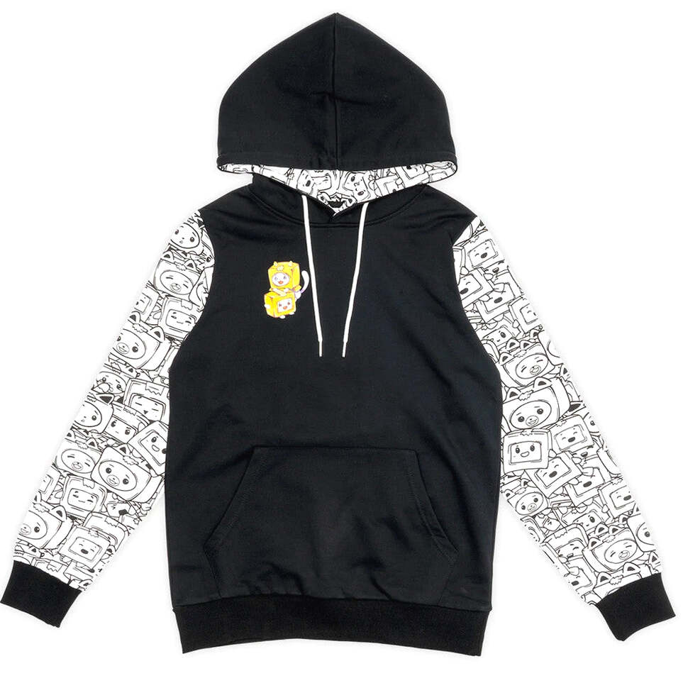 Lankybox Merch Foxy and Boxy Hoodie Gifts For Friends Birthday Gifts For Her Christmas Presents