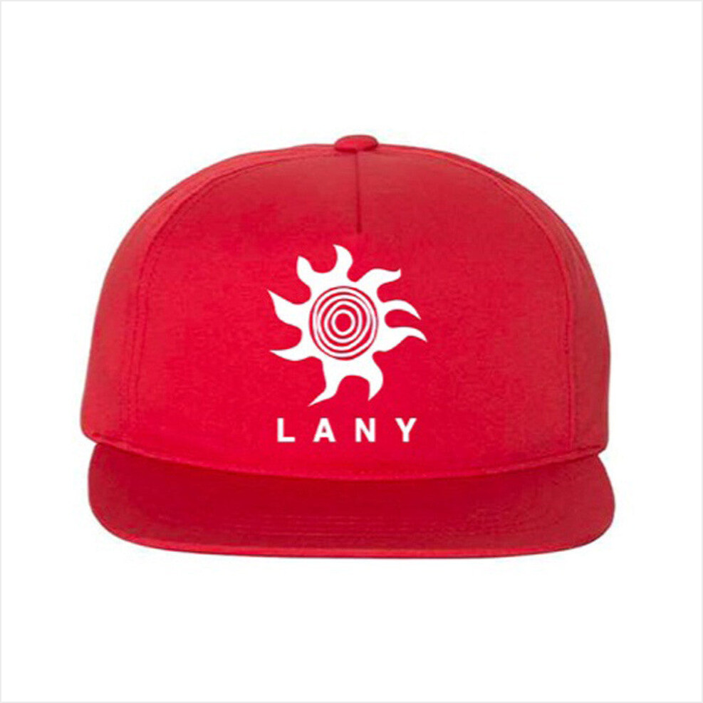 Lany Red Snapback T-Shirt Lany Merch Birthday Gifts For Husband BFF Gifts Ideas
