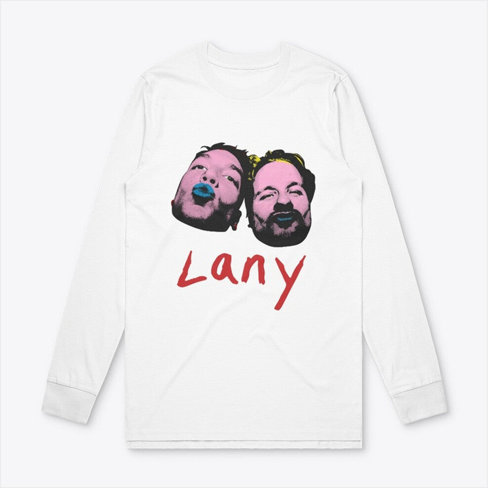 Lany White Long Sleeve T-Shirt Lany Merch Birthday Gifts For Dad Gifts For Friends