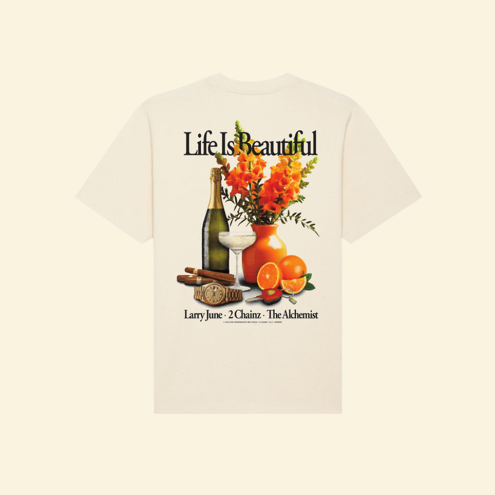 Larry June Tru Organics T-Shirt Larry June Merch Life Is Beautiful Album BFF Gifts Ideas