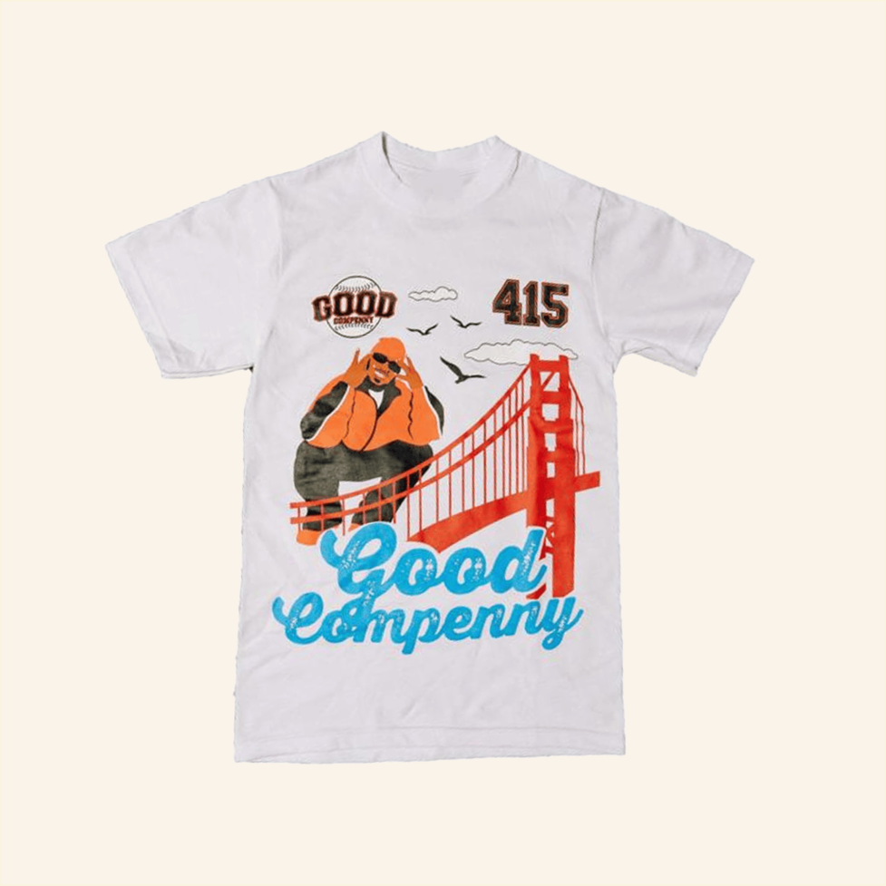Larussell 415 White Shirt Goodcompenny Merch Birthday Gifts For Fans Gifts For Besties