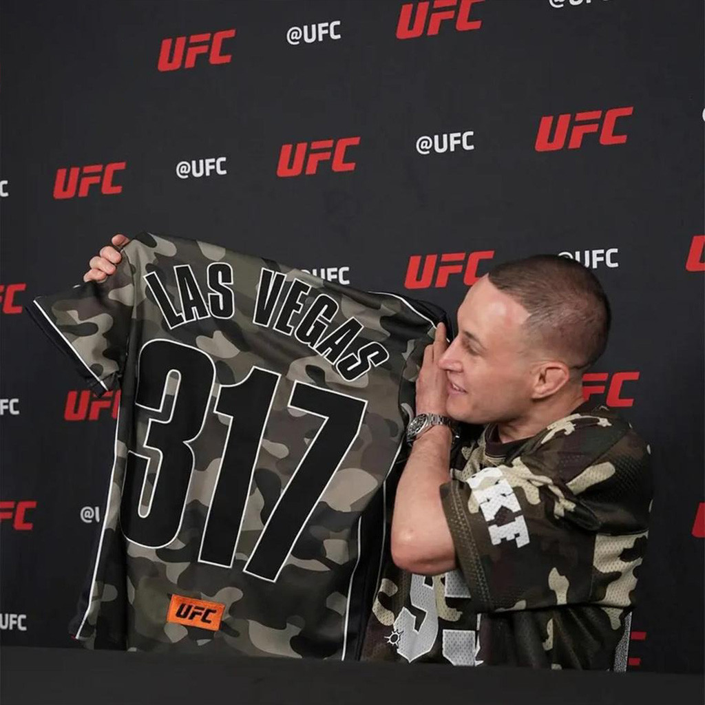 Las Vegas Camo Baseball Jersey UFC Merch Gift Ideas For Husband