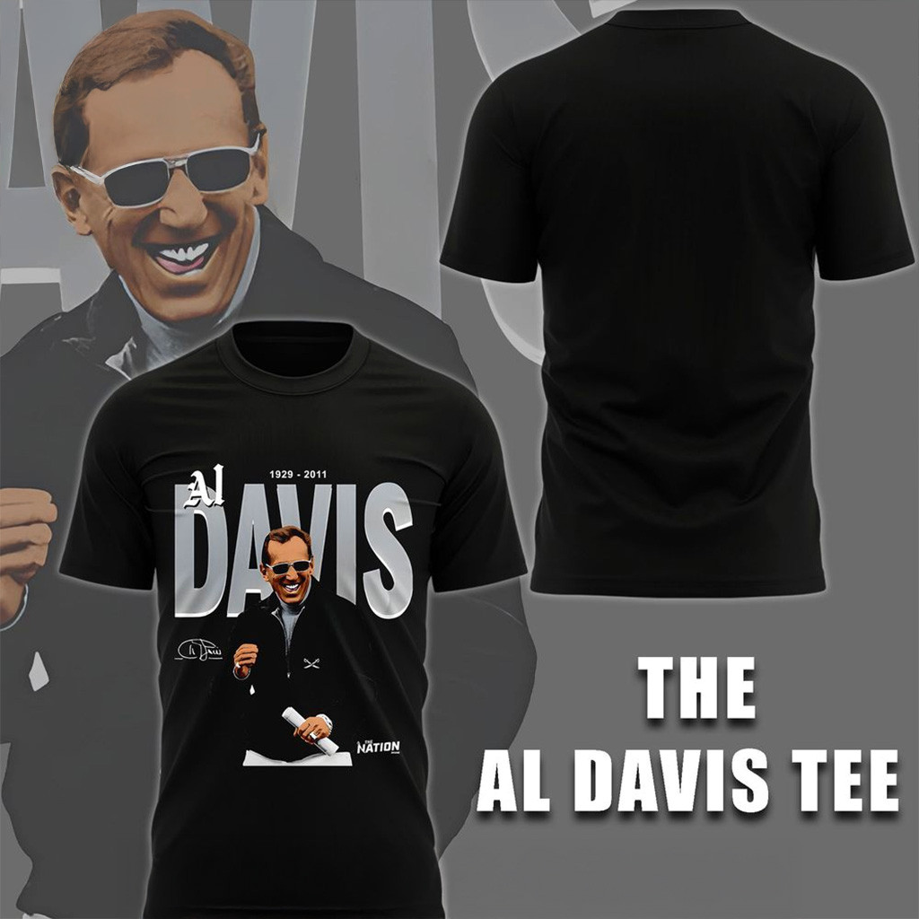 Las Vegas Raiders Al Davis T-Shirt Las Vegas Raiders Merch Gifts For Fans