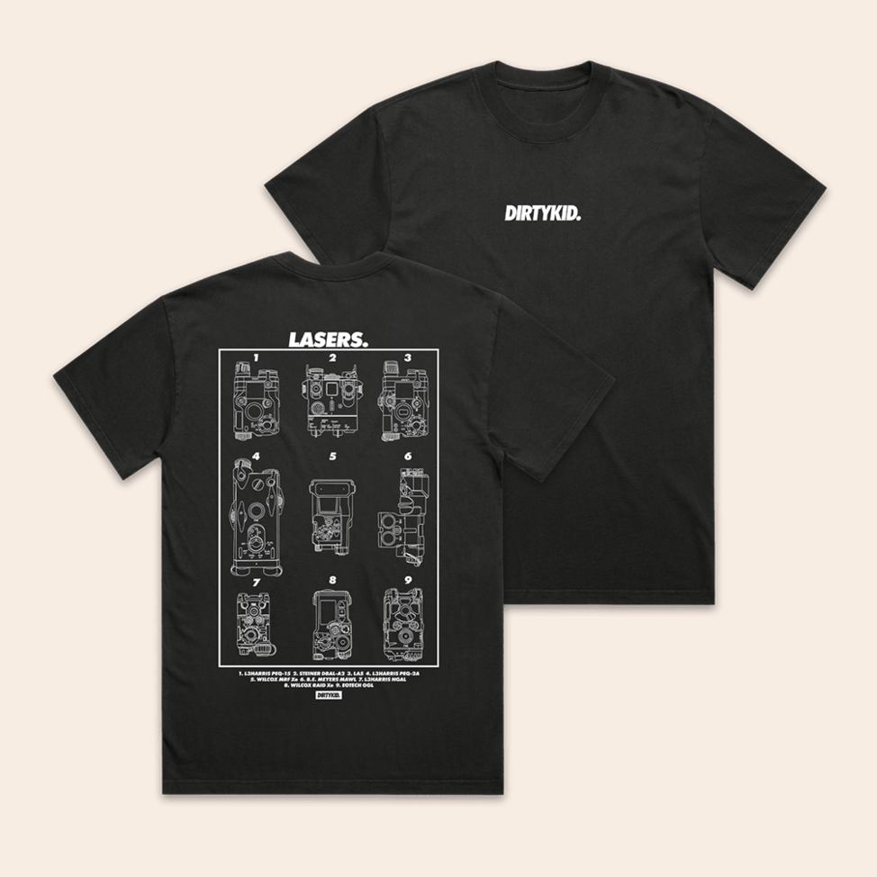 Lasers T-Shirt Dirty Kid Merch Good Birthday Gifts For Dad Gifts For Friends Christmas Presents