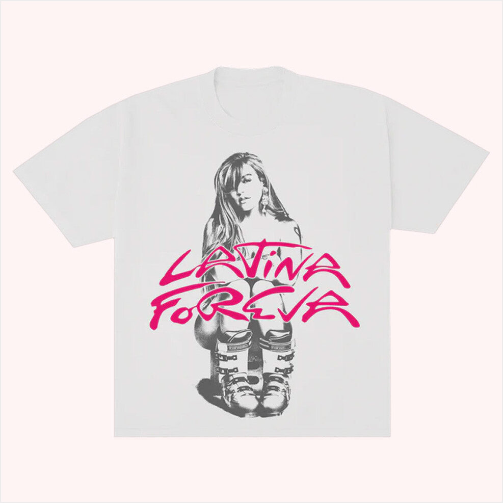 Latina Foreva Ski T-Shirt Karol G Merch Birthday Gifts For Best Friend Christmas Presents