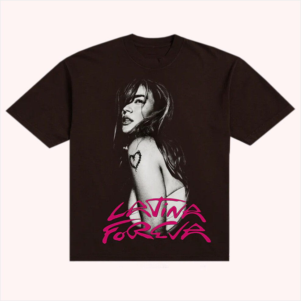 Latina Foreva T-Shirt Karol G Merch Birthday Gifts For Fans Gifts For Besties