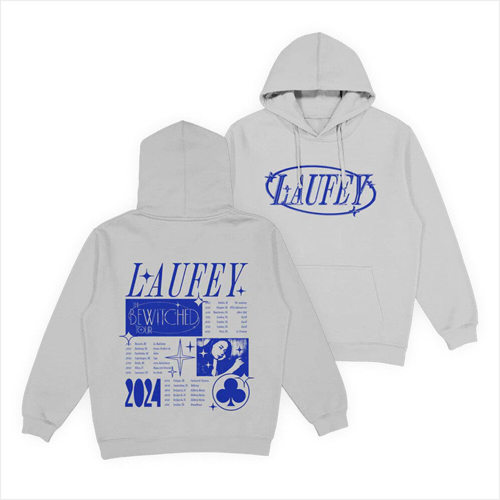 Laufey Bewitched Hoodie Laufey Merch The Goddess Tour 2024 Hoodie Birthday Gift Ideas For Him