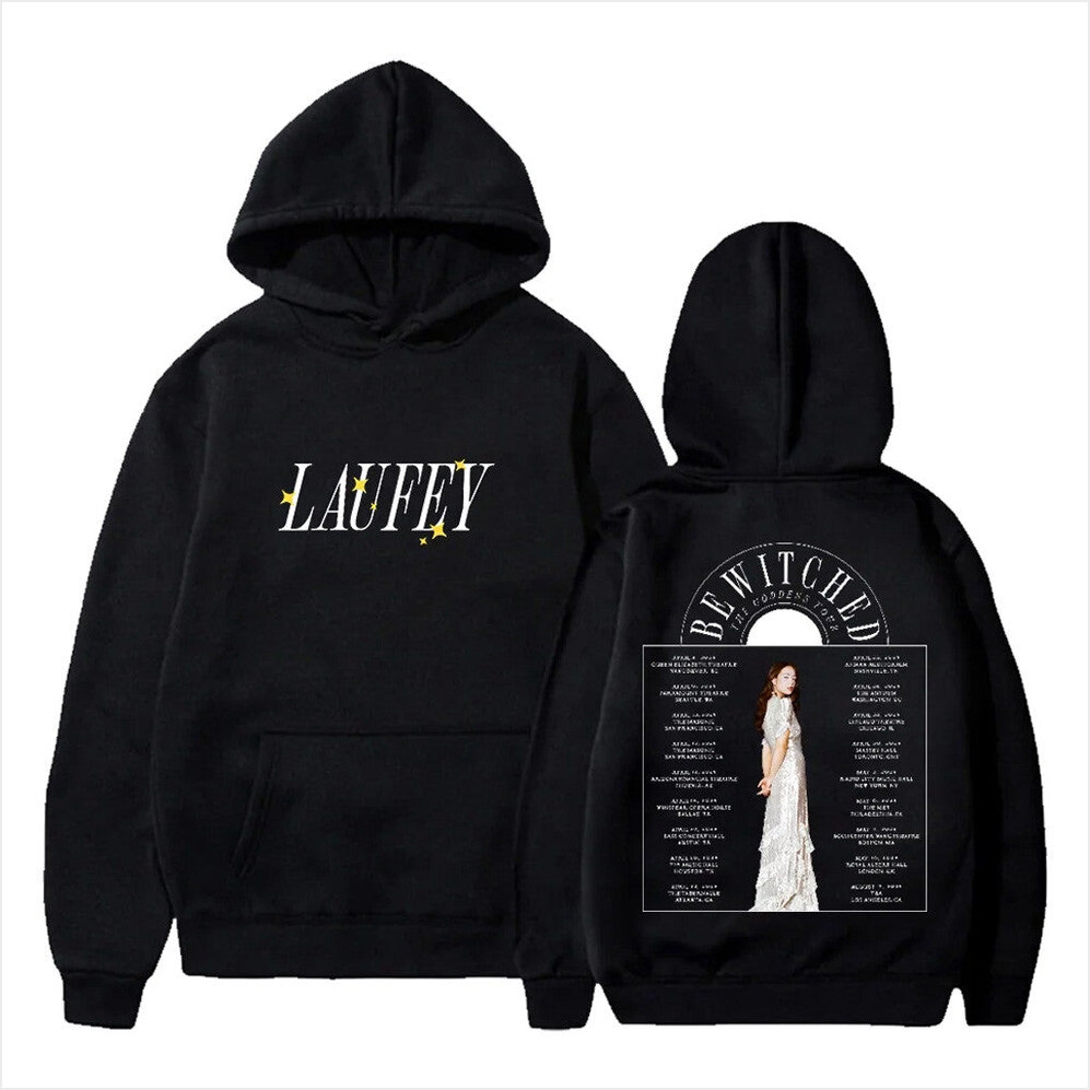 Laufey Bewitched Hoodie Laufey Merch The Goddess Tour 2024 Hoodie Birthday Gifts For Her