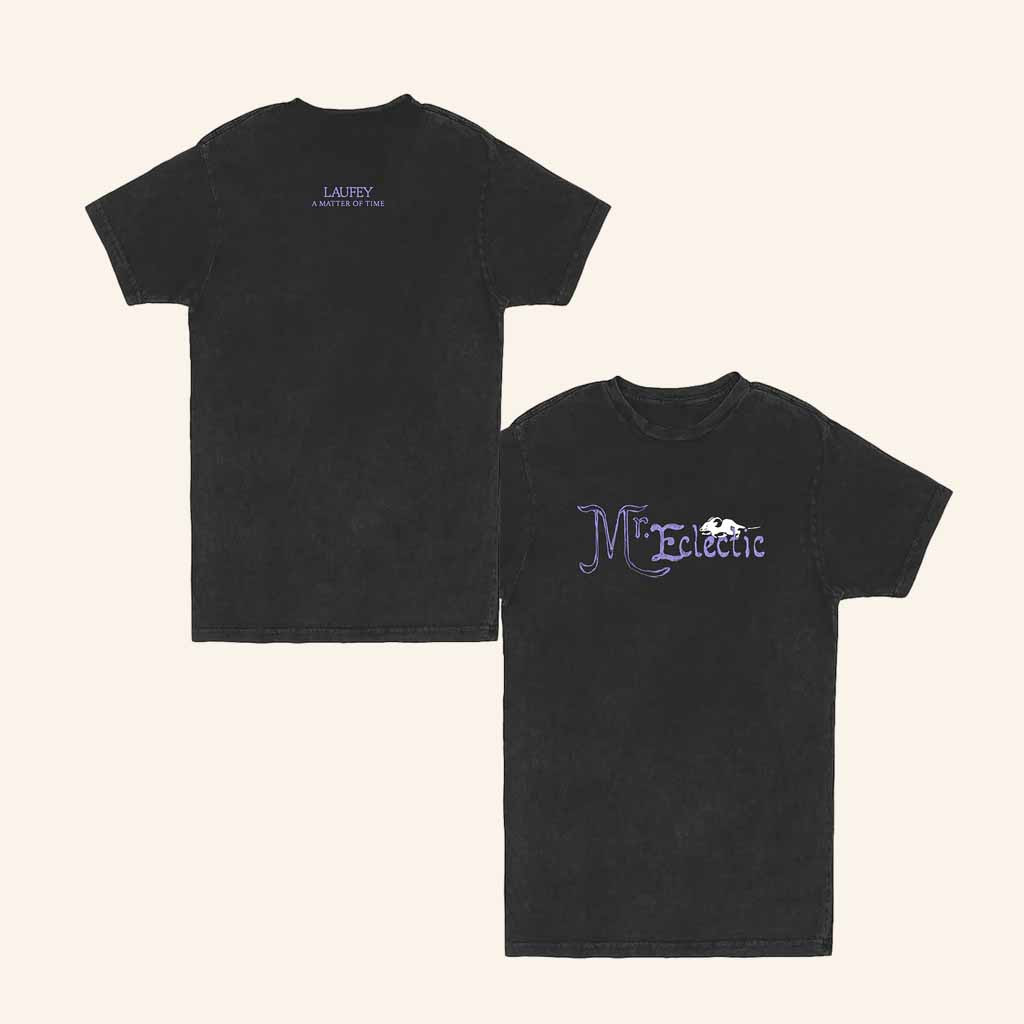 Laufey Merch Mr Eclectic A Matter Of Time Wash T-Shirt Gifts For Music Fans