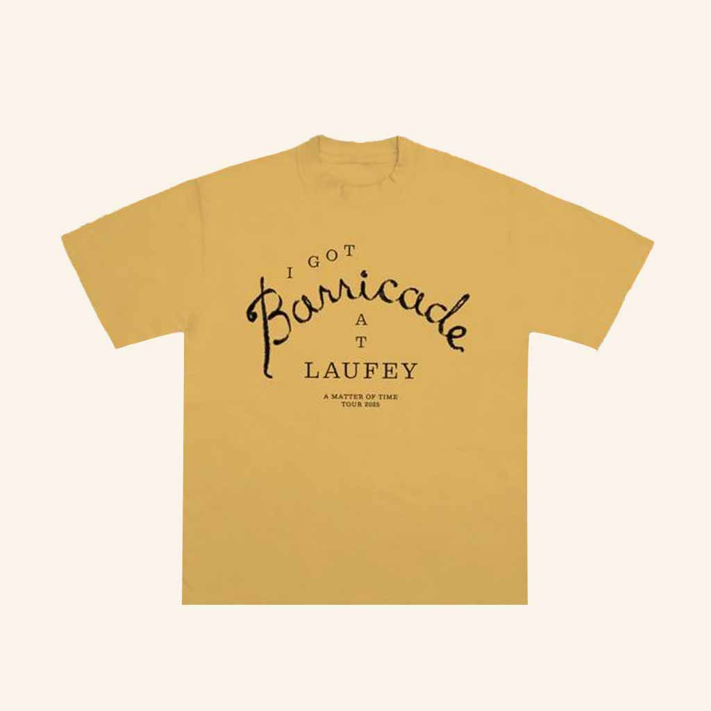 Laufey Music Merch I Got Barricade Tour 2025 T-Shirt Gifts For Music Lovers