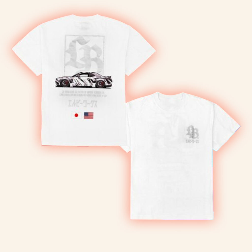 LBWK Merch LB Box Logo Challenger Shirt White Birthday Gift Ideas For Him