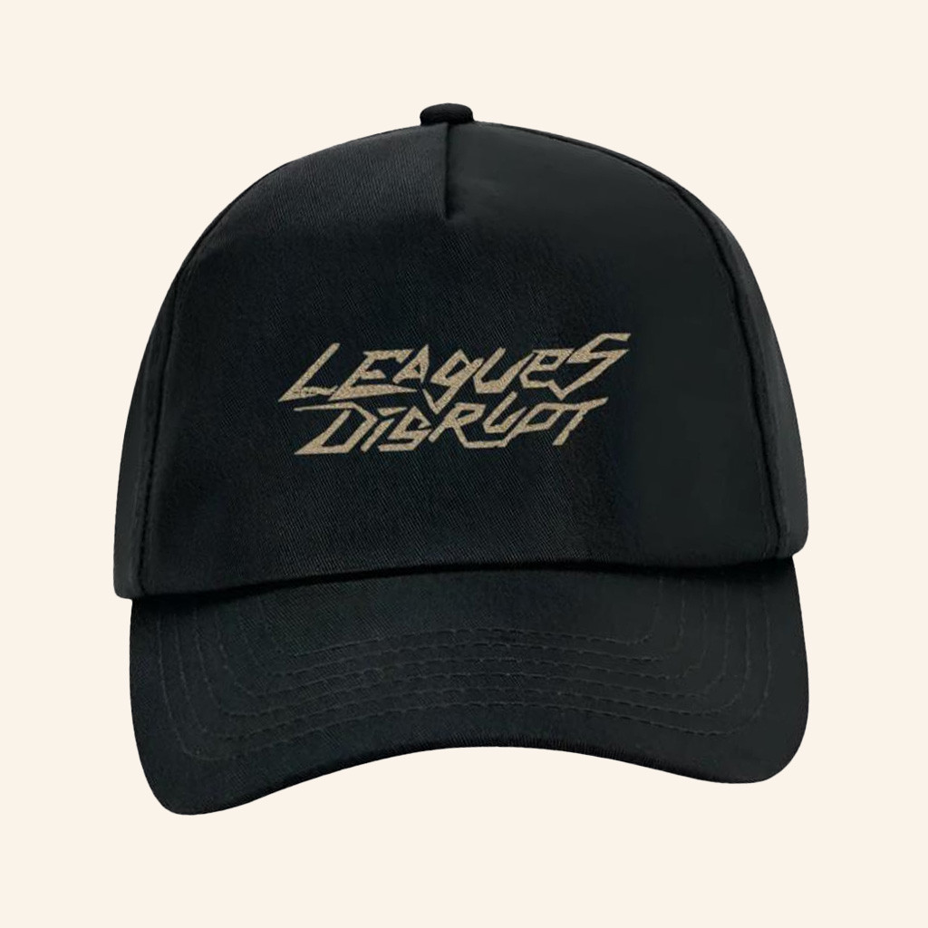 Leagues Disrupt Merch Disrupt 25 Embroidered Cap Black Gifts For Brother