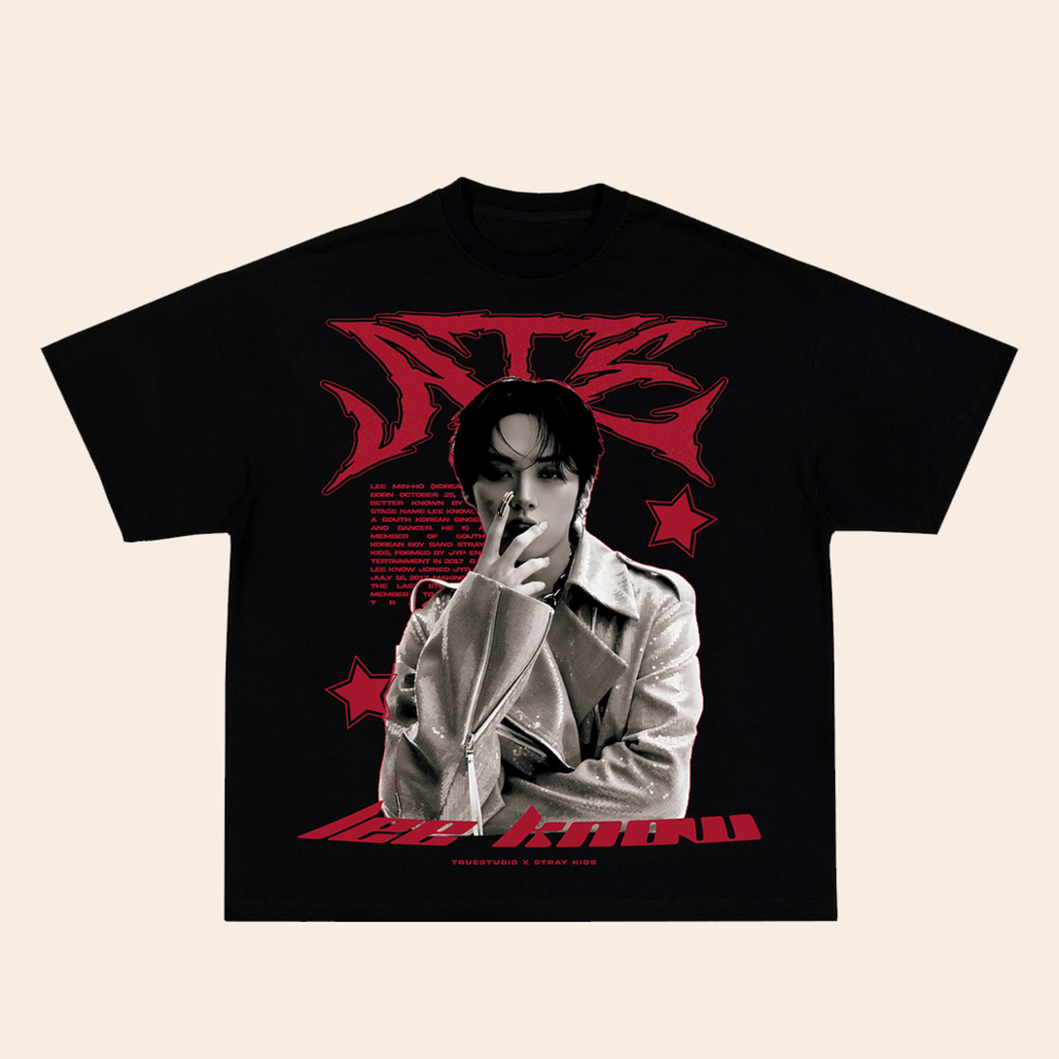 Lee Know T-Shirt Live Nation Stray Kids Merch Stray Kids Tour Merch Cute Mothers Day Gifts