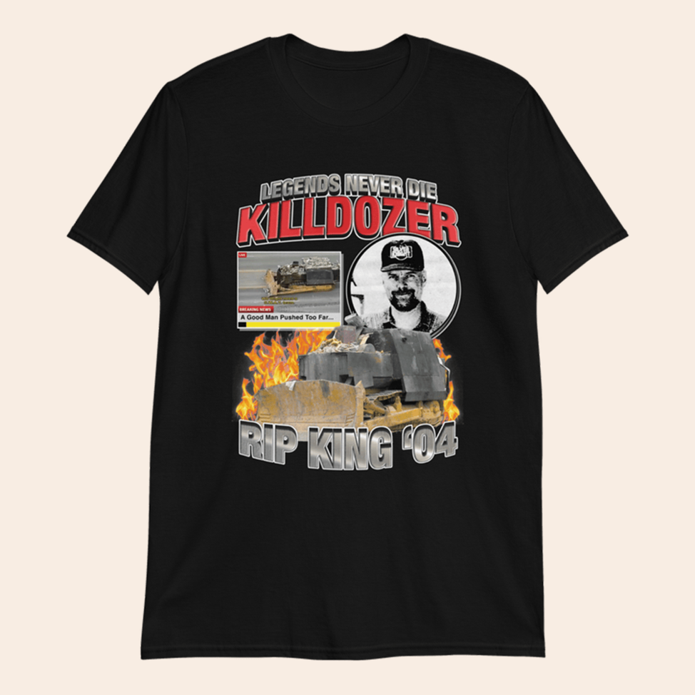 Legends Never Die Killdozer T-Shirt Killdozer Merch Best Father's Day Special Birthday Gifts