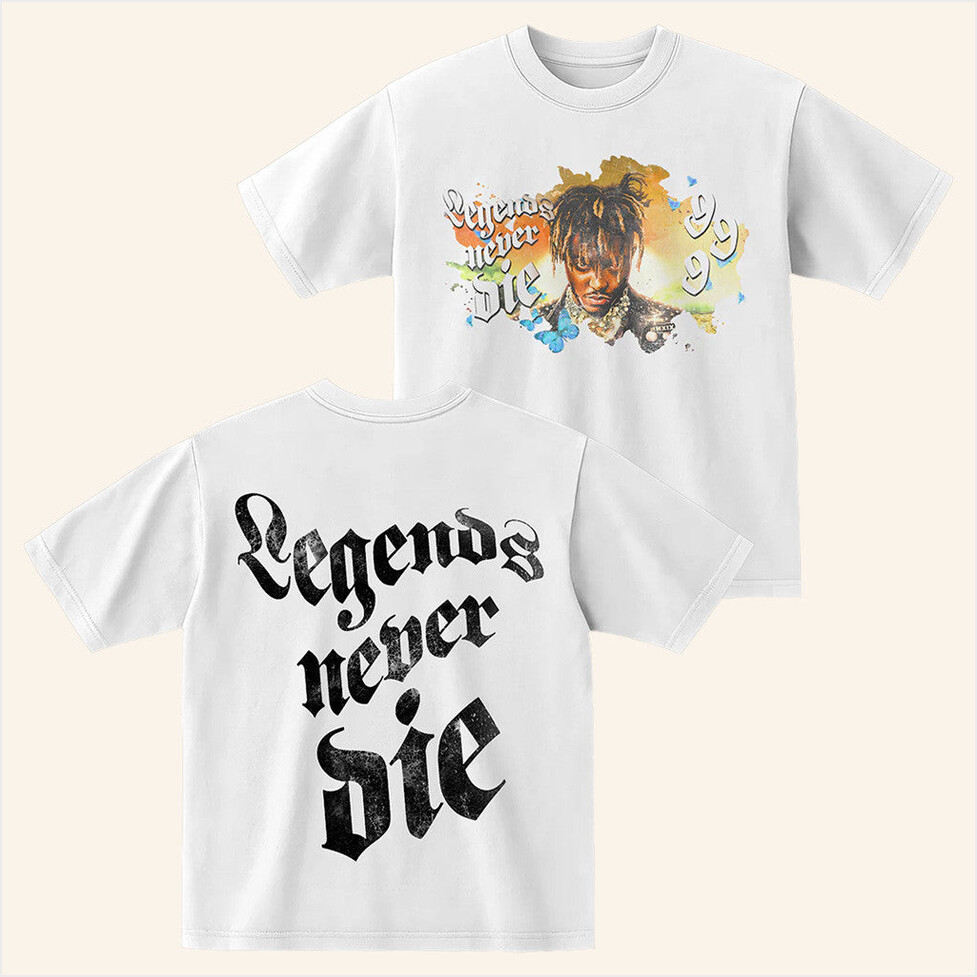 Legends Never Die T-Shirt Interscope Merch Present For Husband BFF Birthday Gifts Ideas
