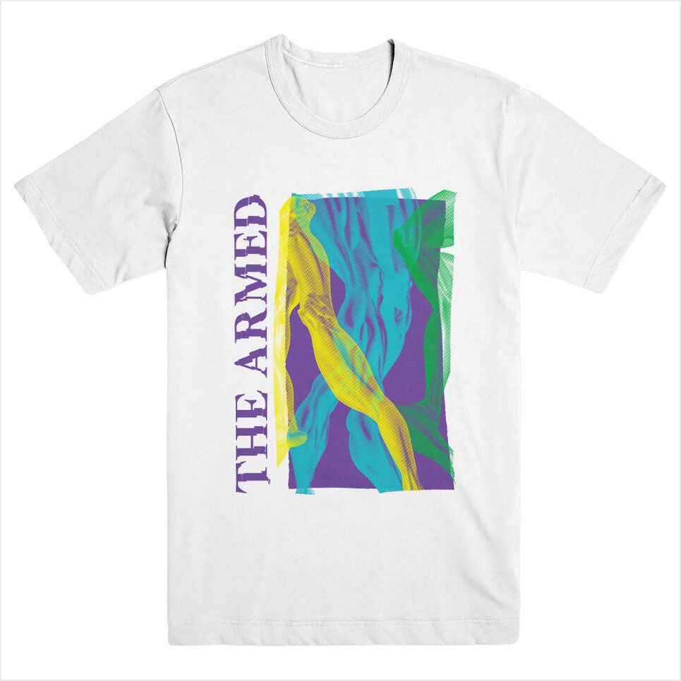 Legs Collage White Shirt The Armed Merch The Armed Shirt Father'S Day Gifts For Metal Music Lovers