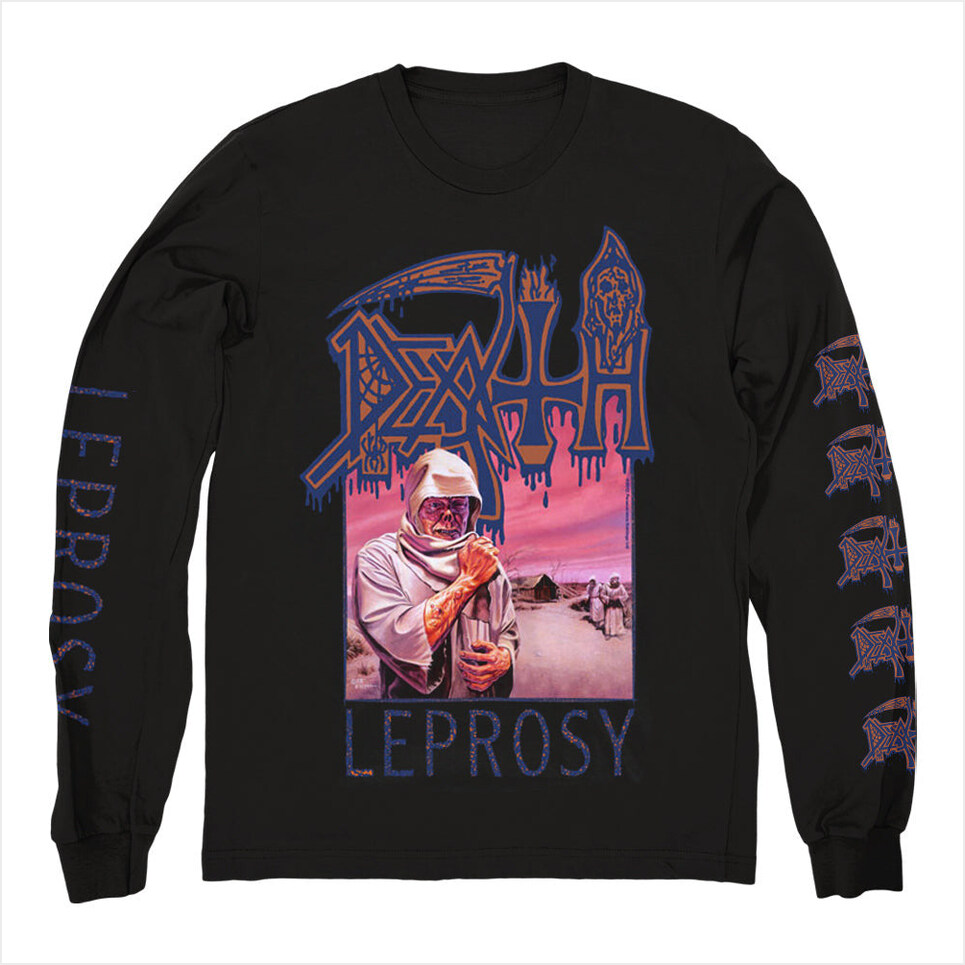 Leprosy Long Sleeve Shirt Death Merch Death Shirt Father's Day Gifts For Metal Music Lovers