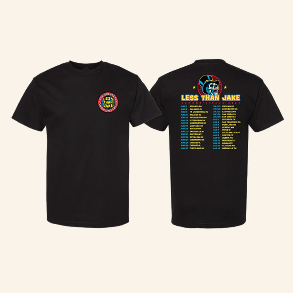 Less Than Jake Merch Less Than Jake Summer Circus 2025 Tour Shirt Fan Apparel Gifts For Dad
