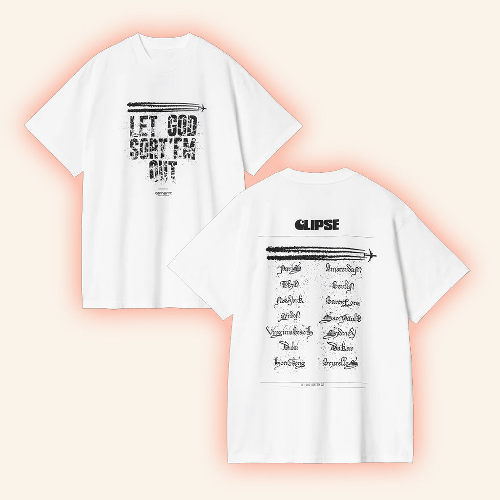 Let God Sort Em Out Merch Carhartt Wip X Clipse Let God Sort Em Out T-Shirt Fans Gifts
