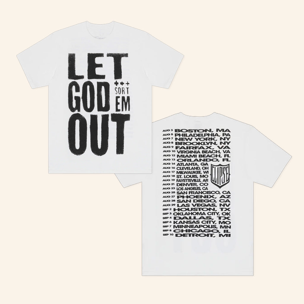 Let God Sort Em Out Merch Let God Sort Em Out Tour Shirt Gifts For Fans