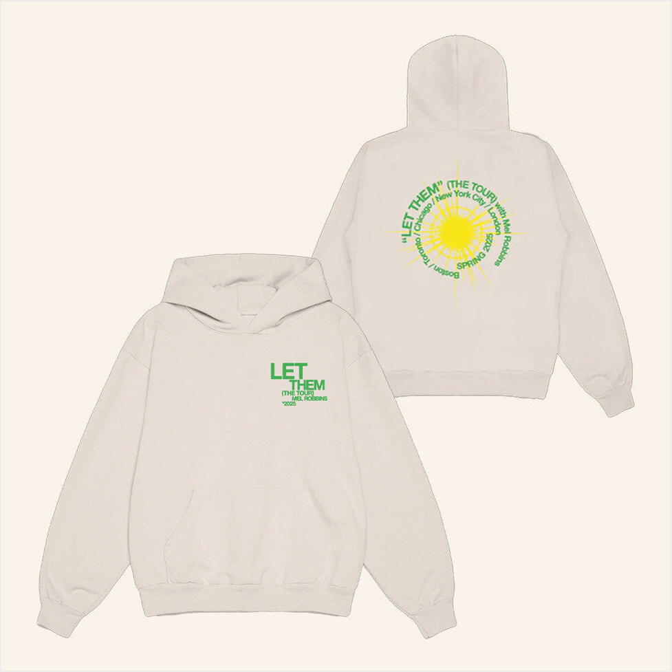 Let Them Cream Hoodie Mel Robbins Merch Gift Ideas For Fans Birthday Gifts For Best Friend