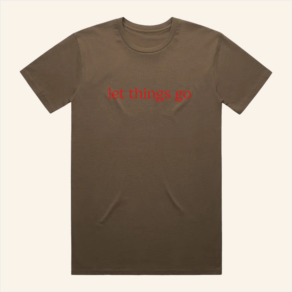 Let Things Go T-Shirt Caamp Merch Present For Husband Best Friend Birthday Gifts