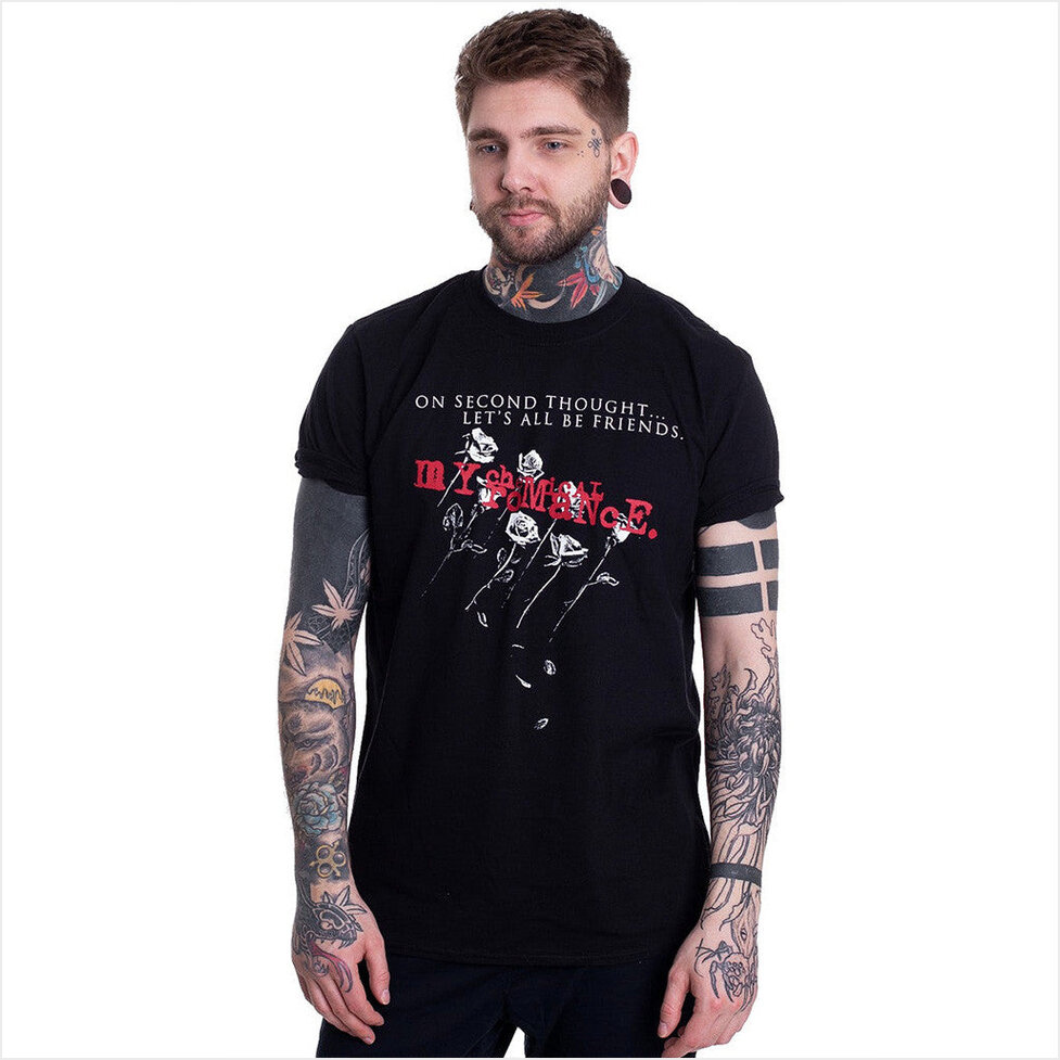 Let's All Be Friends T-Shirt My Chemical Romance Tour Merch Birthday Gifts For Dad BFF Gifts