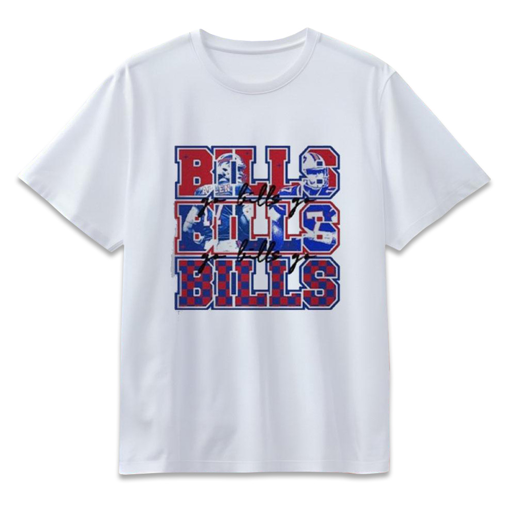 Lets Go Bills Buffalo Football Game Day T-Shirt Buffalo Bills Merch Gifts For Fans