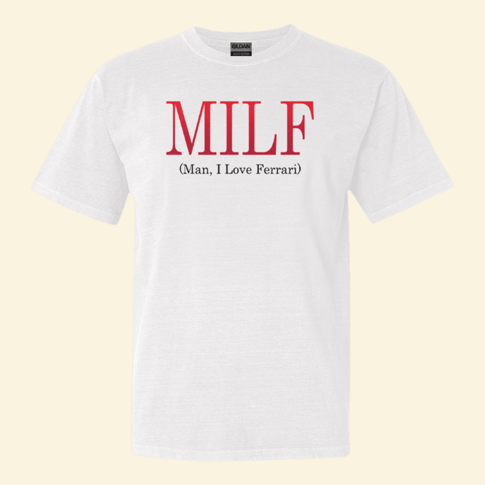 Lewis Hamilton MILF Man I Love Ferrari Shirt Retro Birthday Gifts For Him Best Friend Gifts