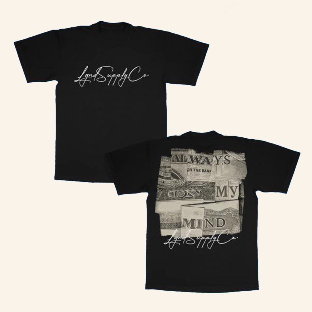 LGND Supply Co Merch Bankroll T-Shirt Birthday Gift Ideas For Husband
