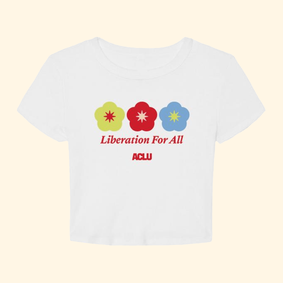 Liberation For All T-Shirt ACLU Merch Best Friend Birthday Gifts Christmas Presents