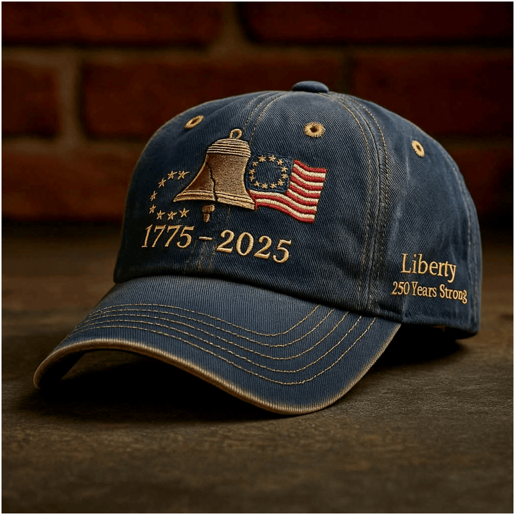 Liberty 250 Years Strong 1775 2025 Hat USA Patriotic Hat Gifts For Father Gifts For Friends