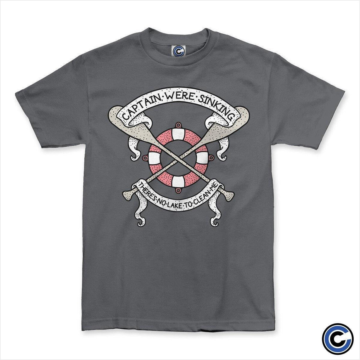 Life Preserver Shirt Captain, We're Sinking Merch Captain, We're Sinking Shirt