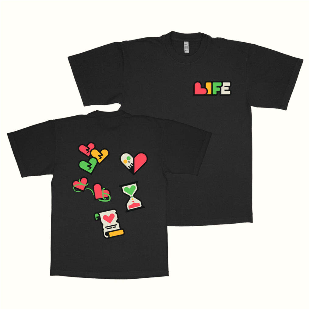 Life Series Merch Black Life Series T-Shirt Best Gifts For Her Birthday Gifts For Friends