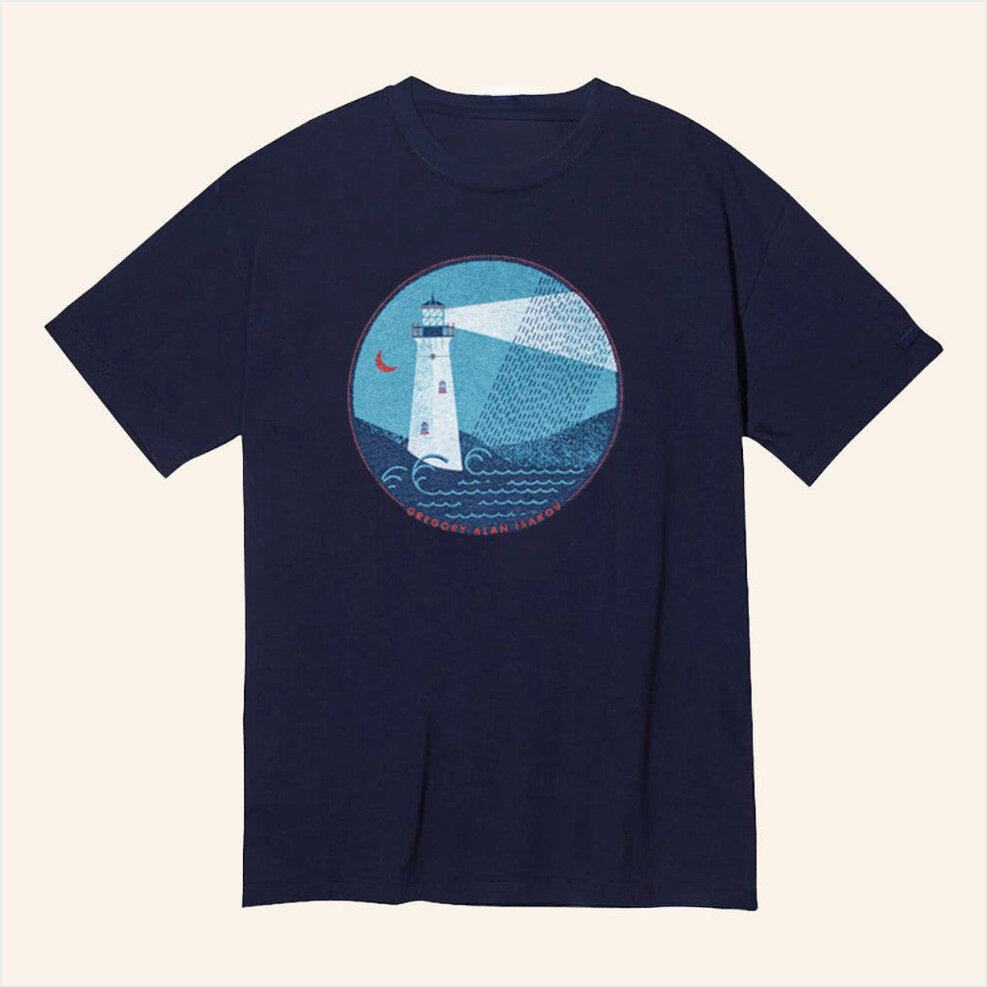 Lighthouse T-Shirt Gregory Alan Isakov Merch Present For Him Birthday Gifts For Best Friend