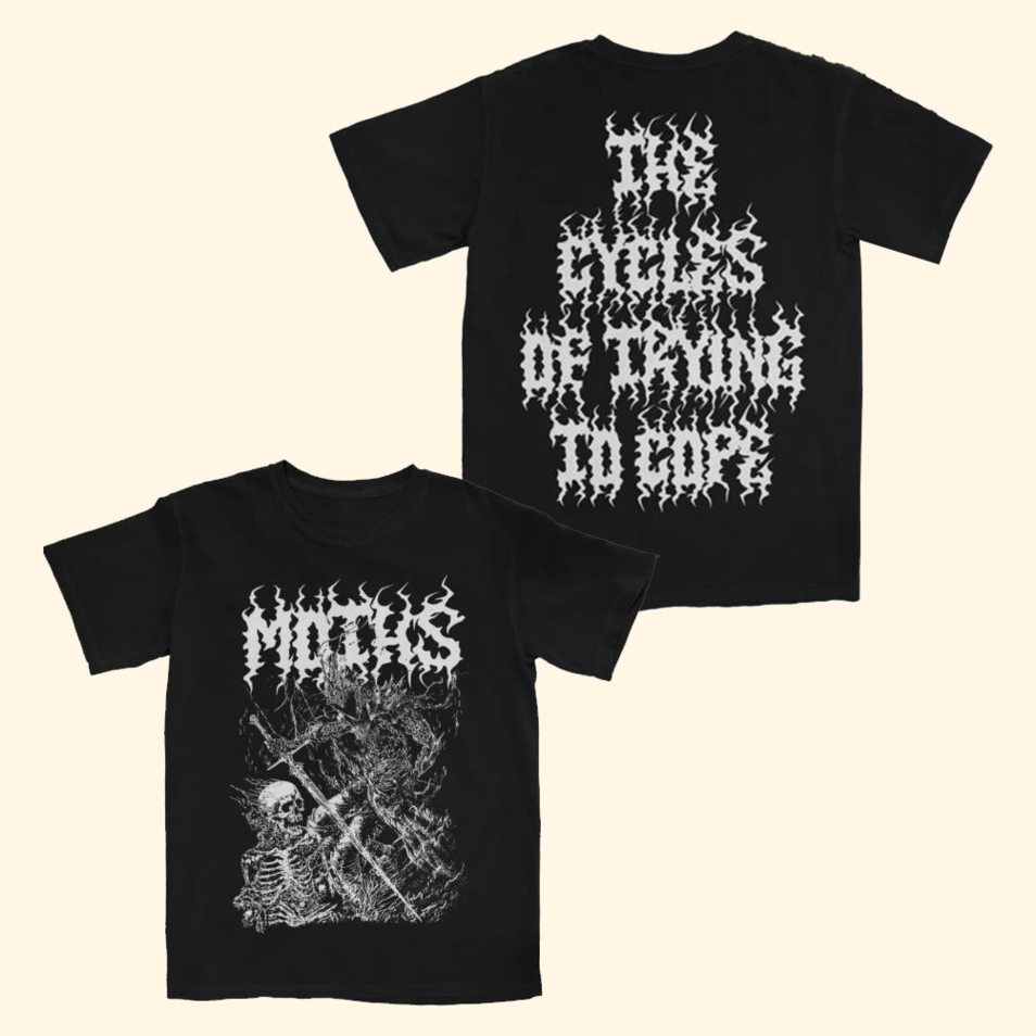 Like Moths To Flames Cycles T-Shirt 24hundred Merch Simple Father's Day Birthday Gift Ideas