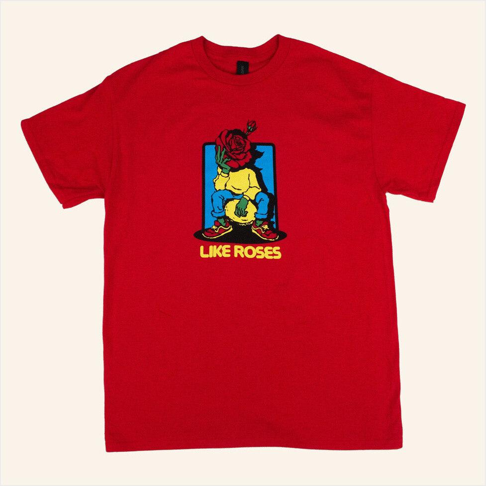 Like Roses Red Rose T-Shirt Just Merch Birthday Gifts For Besties Christmas Presents